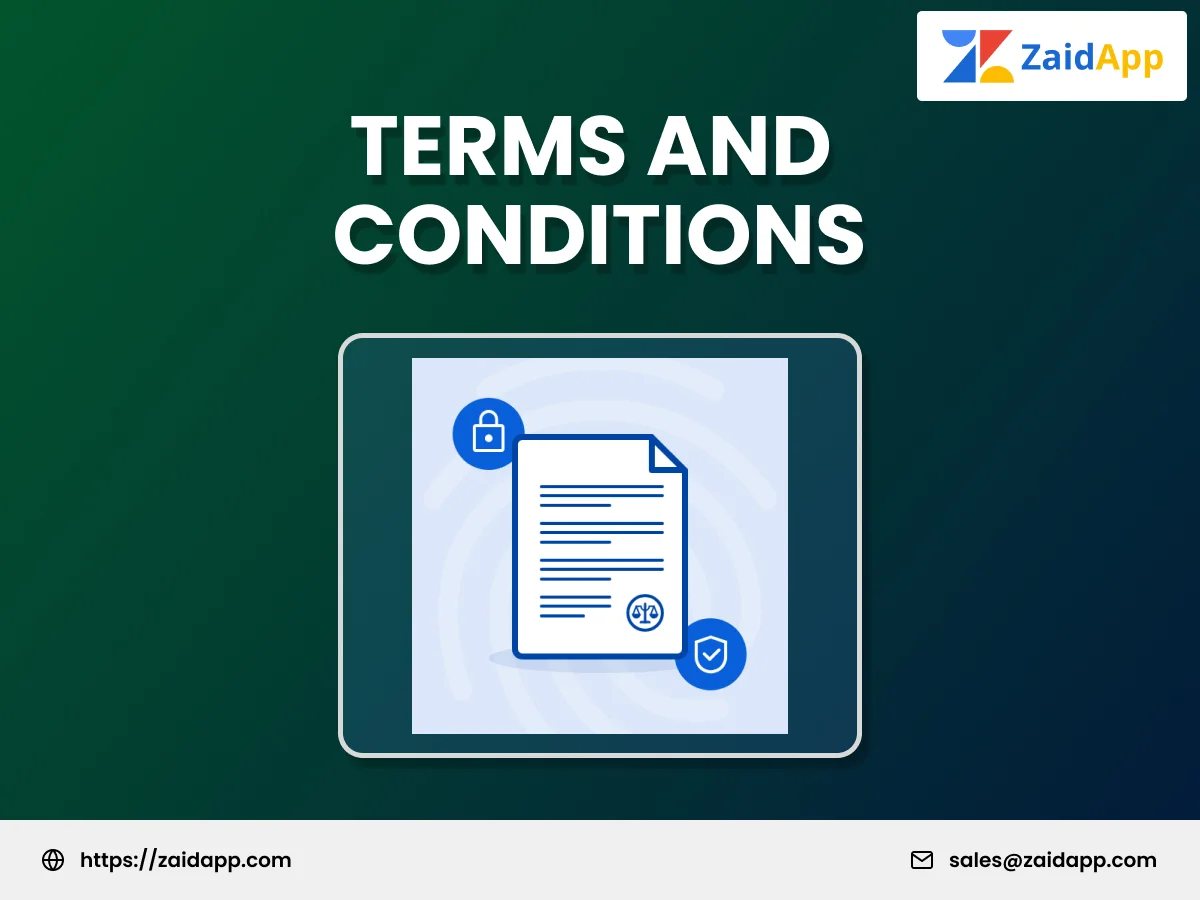 Zaid App Terms and Conditions