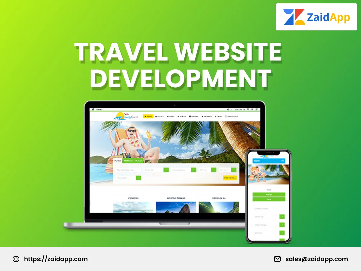 Travel Website Development Services