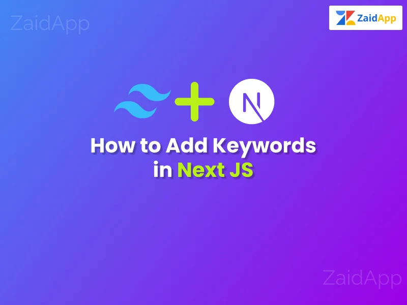 How to Add Keywords in Next JS How to Add Keywords in Next JS