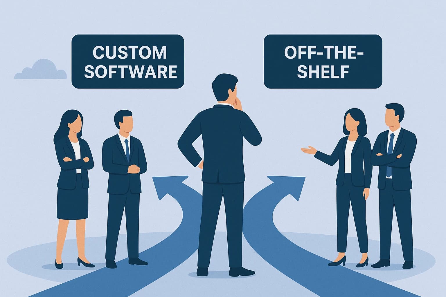 Custom Software Development vs Off-the-Shelf: What's Right for You? Custom Software Development vs Off-the-Shelf: What's Right for You?