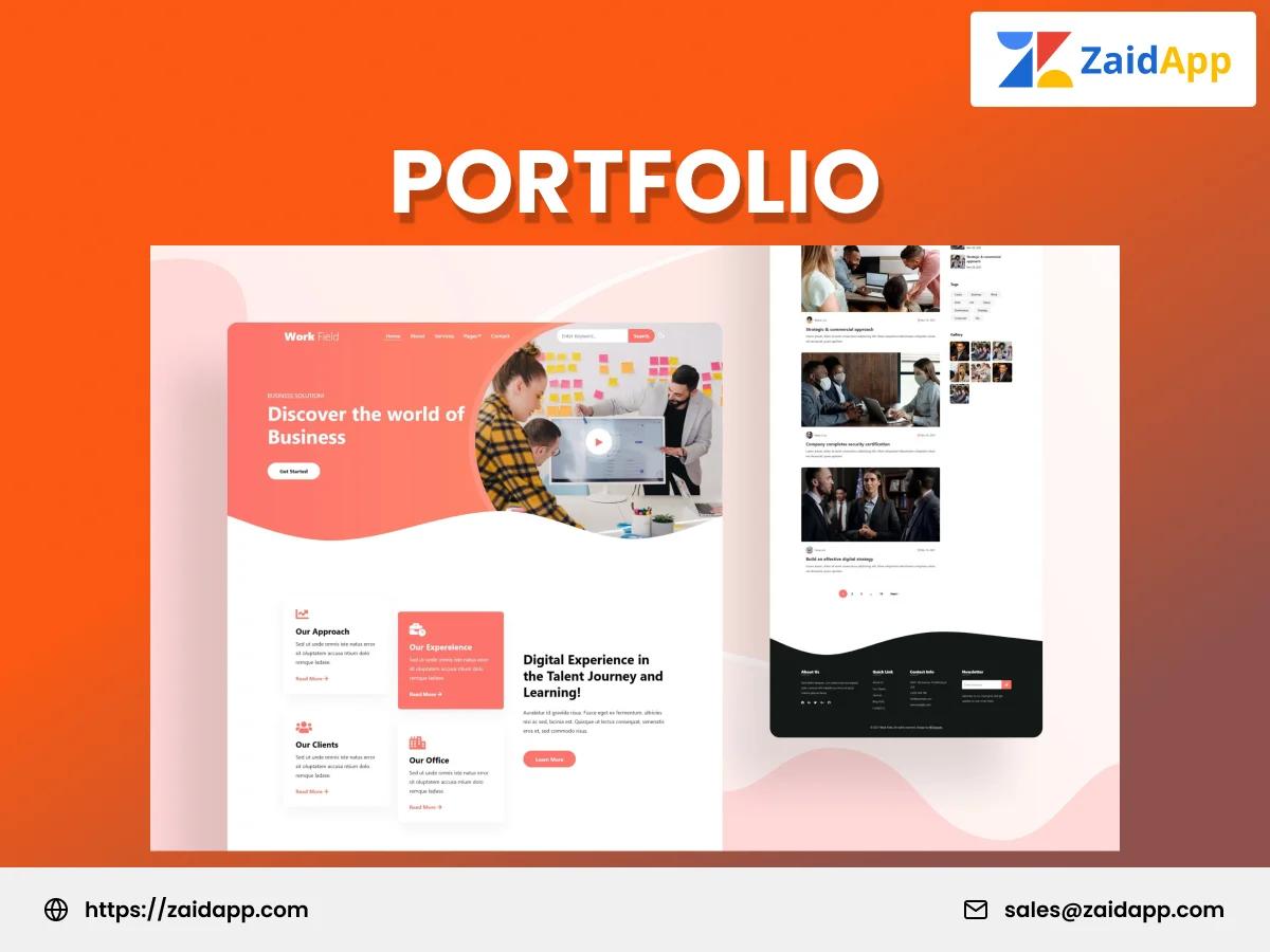 Portfolio Website Development Services